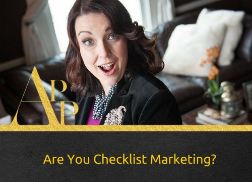 Is Your Agency Checklist Marketing?