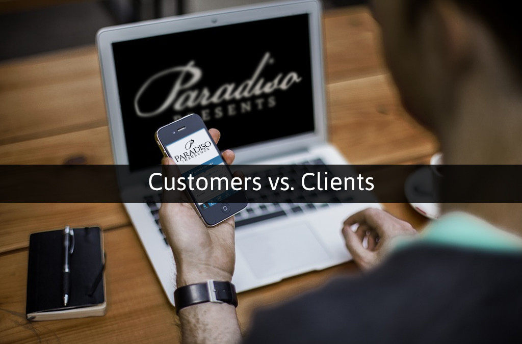 Customers vs. Clients