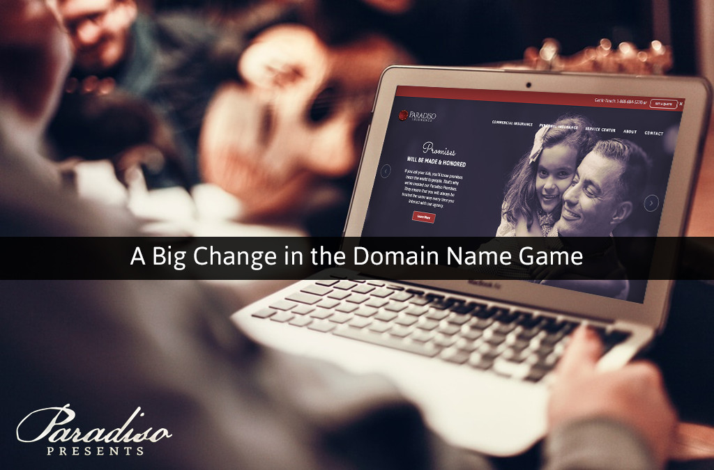 A Big Change in the Domain Name Game