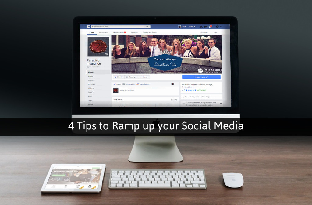 4 Tips to Sharpen up your Social Media Game